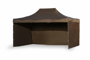 Namiot ekspresowy 3x4,5m Brązowy