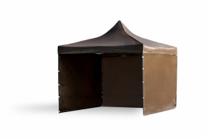 Namiot ekspresowy 3x3m Brązowy