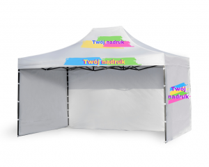 Nůžkovy stan 2x3 s potiskem