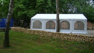 Párty stan PVC 4x8 PREMIUM