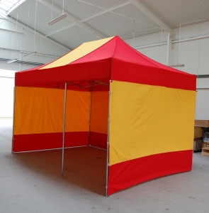 Namiot ekspresowy CIĘŻKI 2,5x5