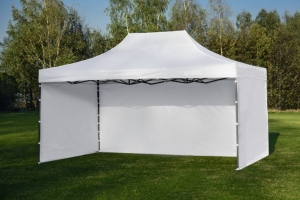 Namiot LEKKI ekspresowy 3x4,5 - tylko kolor biały jest dostępny
