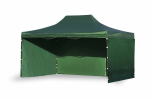 Namiot ekspresowy 3x4,5m Zielony