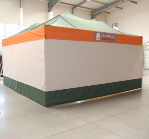 Namiot ekspresowy ALUMINIOWY LUX 6x6